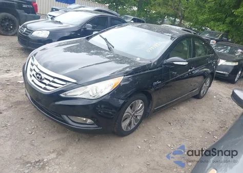 2013 Hyundai Sonata Hybrid Limited from USA, damaged, VIN KMHEC4A42DA074389